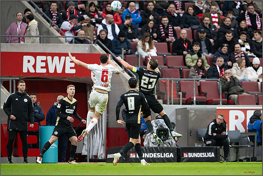 2. Fussball Bundesliga, 1.FC Köln - SV 07 Elversberg, 25.01.2025